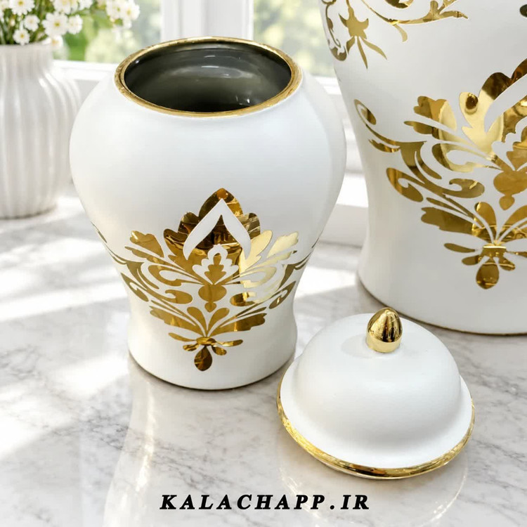 بانکه سرامیکی جینجرجار 3عددی مات